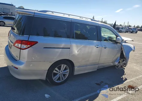 2013 Nissan Quest S from USA, damaged, VIN JN8AE2KP4D9061403